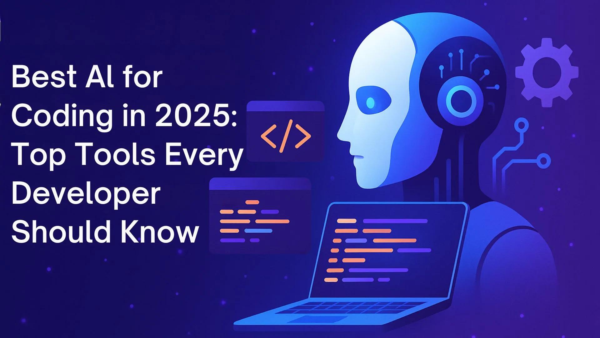 Blog post image: Blog post image for: Best AI Tools for Web Developers in 2025 🤖